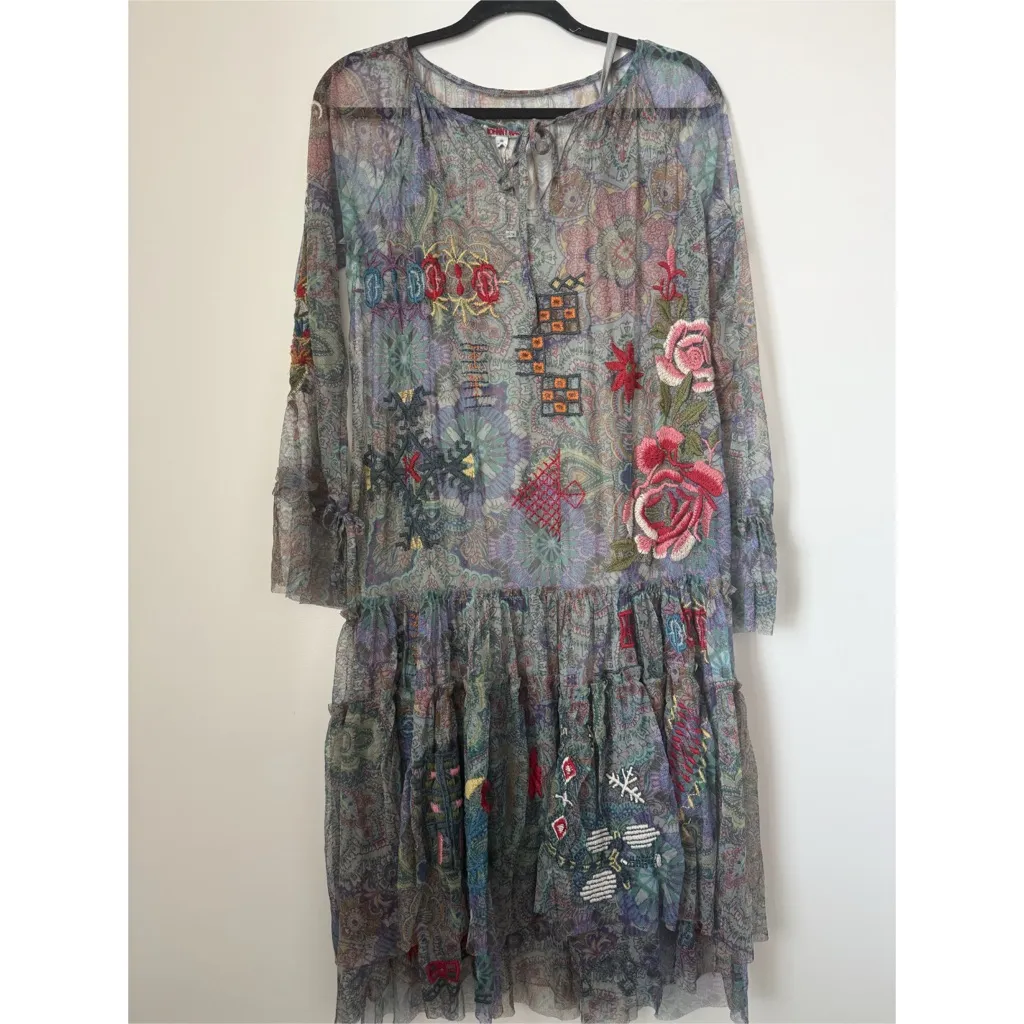 Johnny Was Wilde Mesh Dress - Image 3