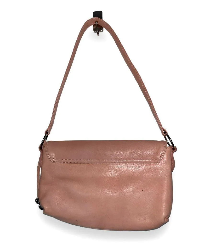 Y2k romantic ruffle Love cat leather shoulder bag Valentine’s edition Pink - Image 3