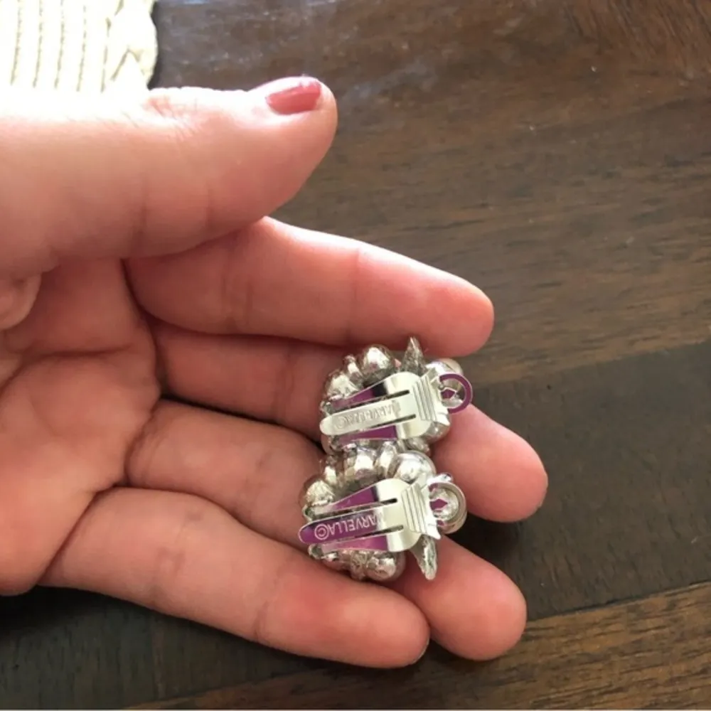 Vintage Sign Marvella Faux Pearl ClipOn Earrings - Image 3