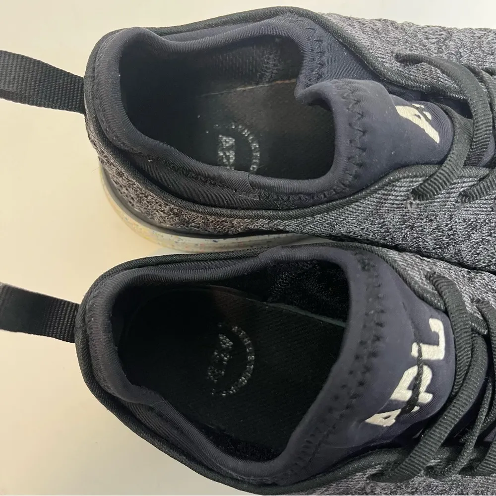 APL TechLoom Phantom Athletic Sneaker in Black & Multi Speckle 7.5 - Image 4