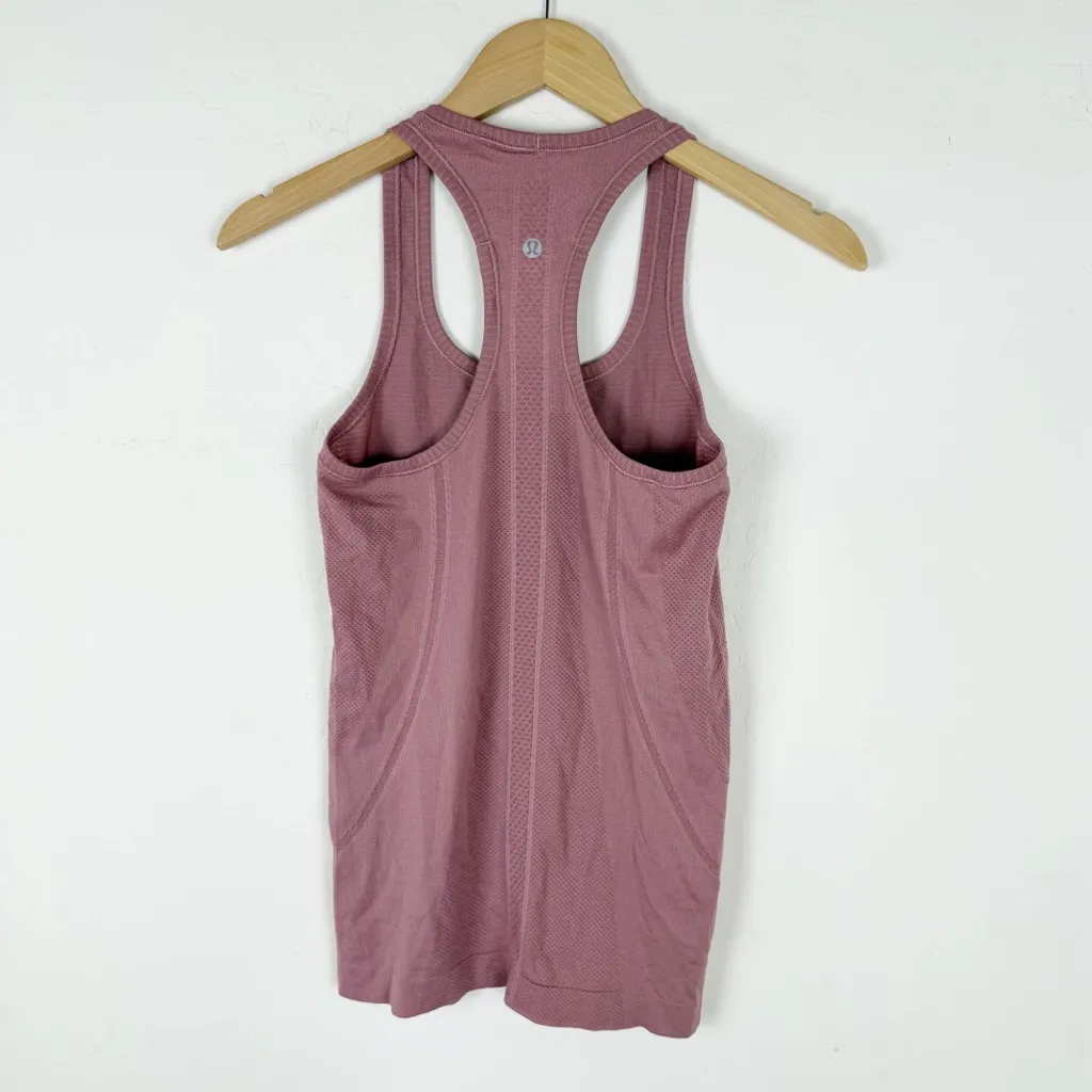 Lululemon  Swiftly Tech Tank Top Mauve Pink Size 4 - Image 3