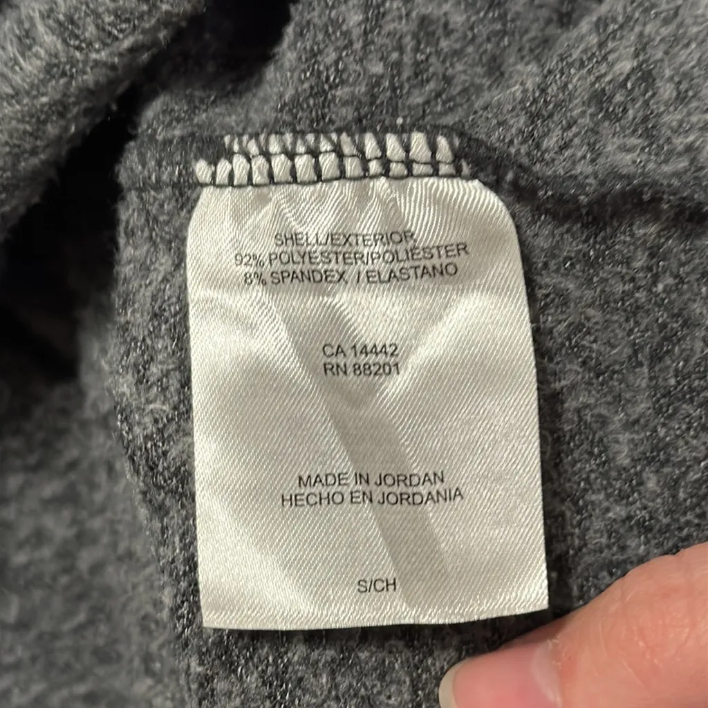 Mondetta Geo Charcoal 1/2 Zip Pullover Active Popover Combo Jacket size S - Image 10