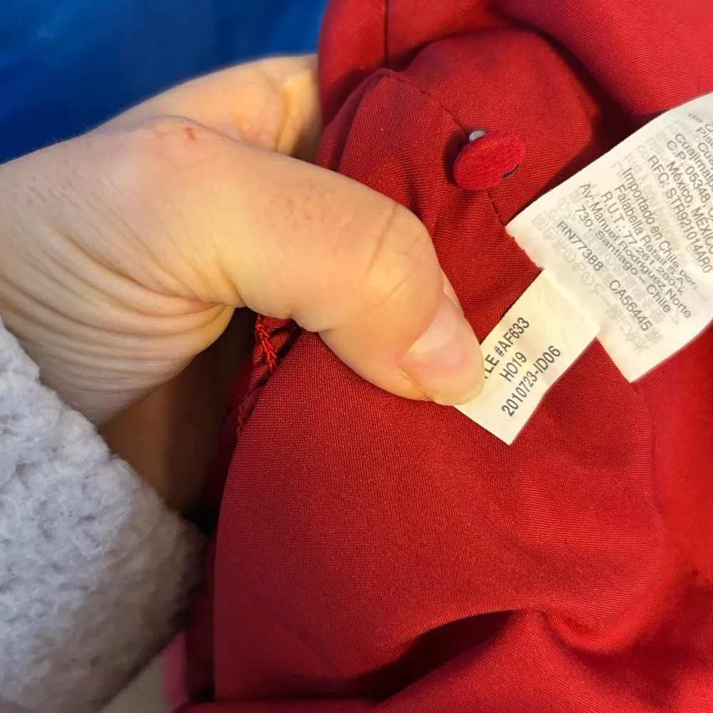 Madewell Little Lillies V-Neck Peplum Top - Image 6