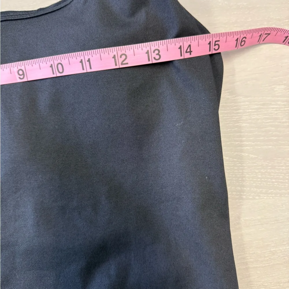 Fabletics Women Size Medium Bailey crossed back black active stretchy mini dress - Image 5