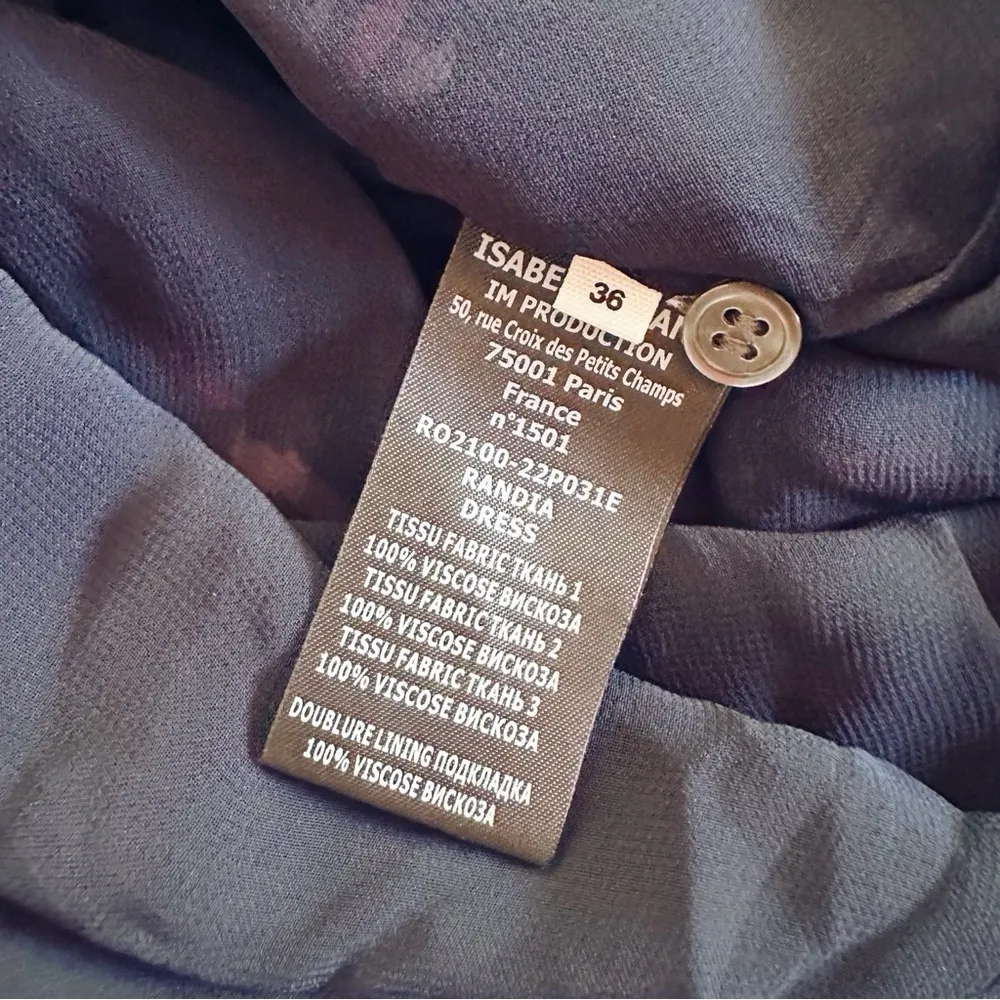 Isabel Marant Women’s Etoile Robe Randia Faded Night Dress Size 4 - Image 7