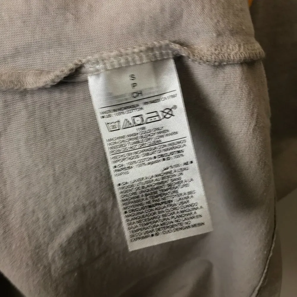 NEW Old Navy Ice Cube Rap Tee T Shirt Cream Small S Rapper 100% Cotton Solid - Image 6