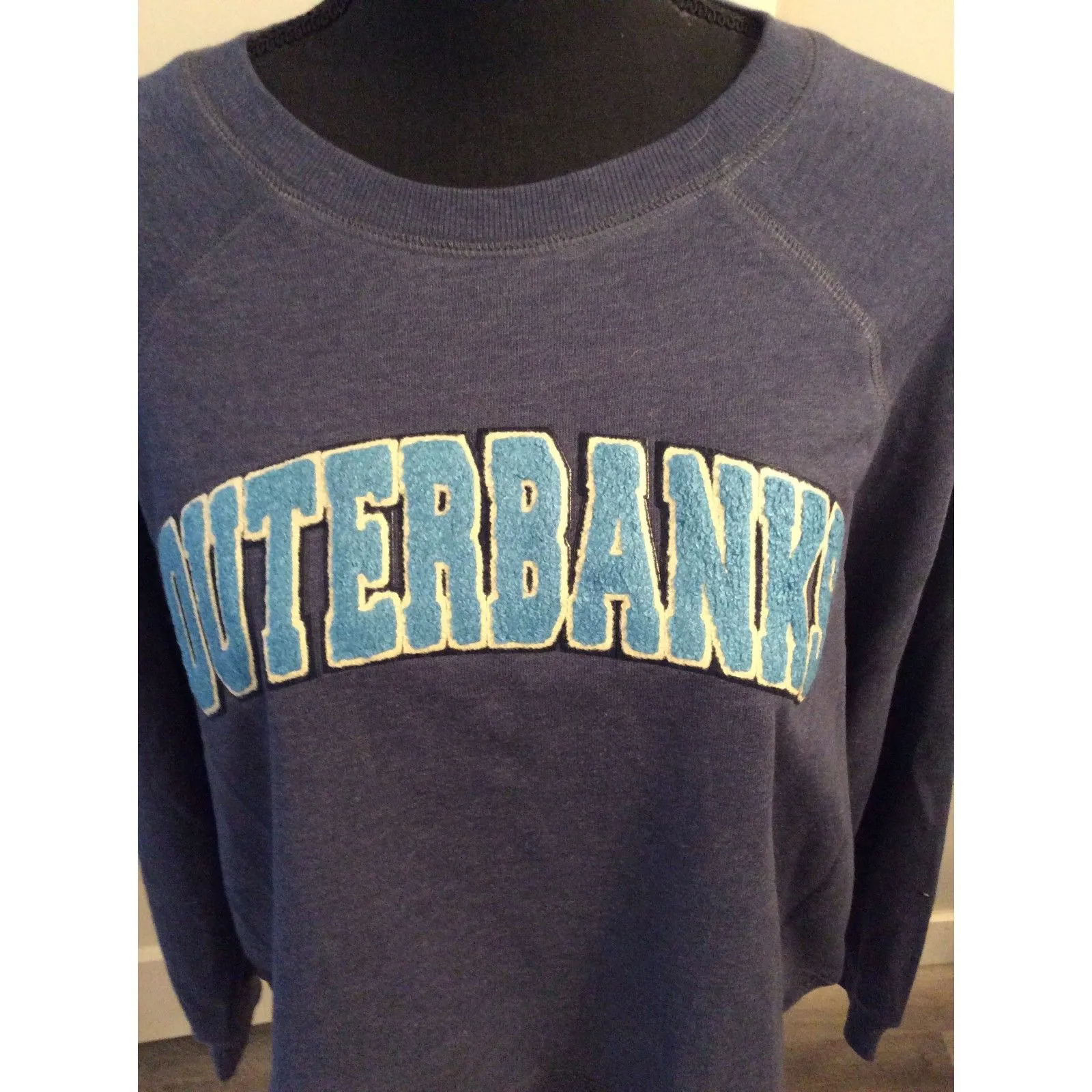 New NWT (69.95) Altard State Outerbanks sweatshirt blue Medium M - Image 2