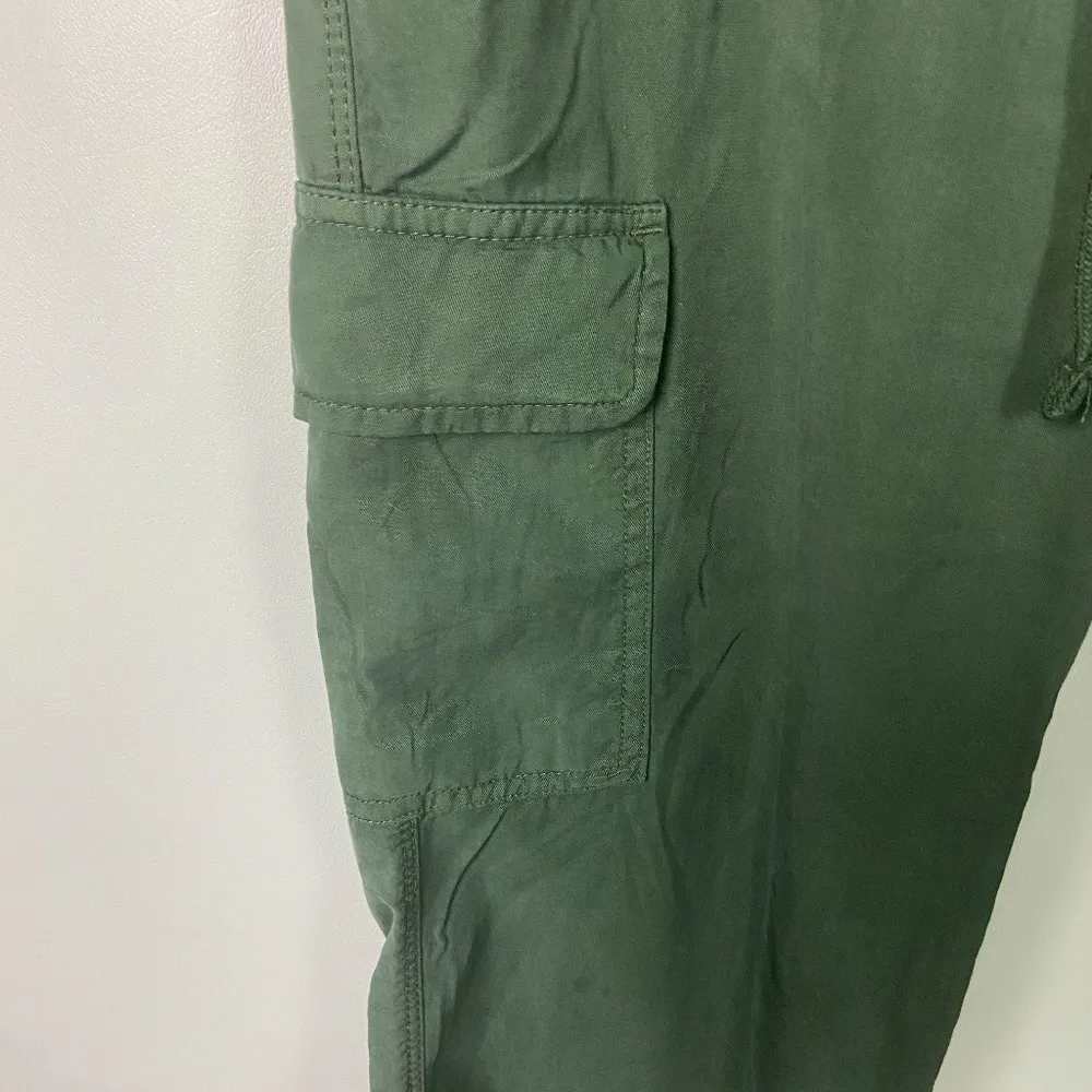 SANCTUARY Women's Sz Sm Green Drawstring Pants - Image 3