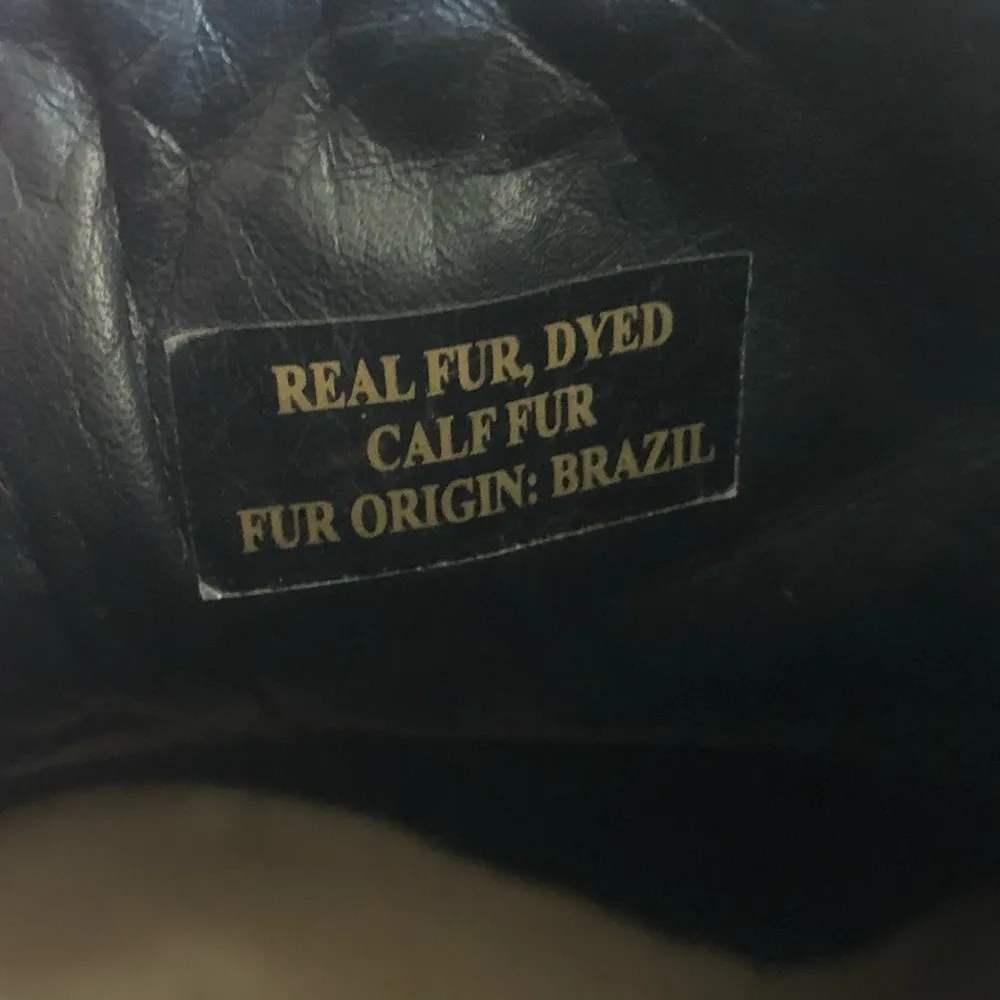 Diane Von Furstenberg Glenda Leopard Calf Hair Heeled Booties 6.5 - Image 9