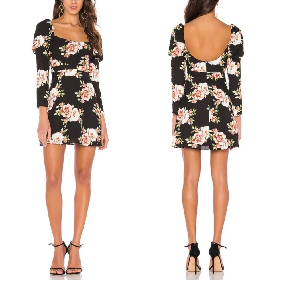 Likely Tara Floral Puff Sleeve Dress SEE MEASUREMENTS - Image 2
