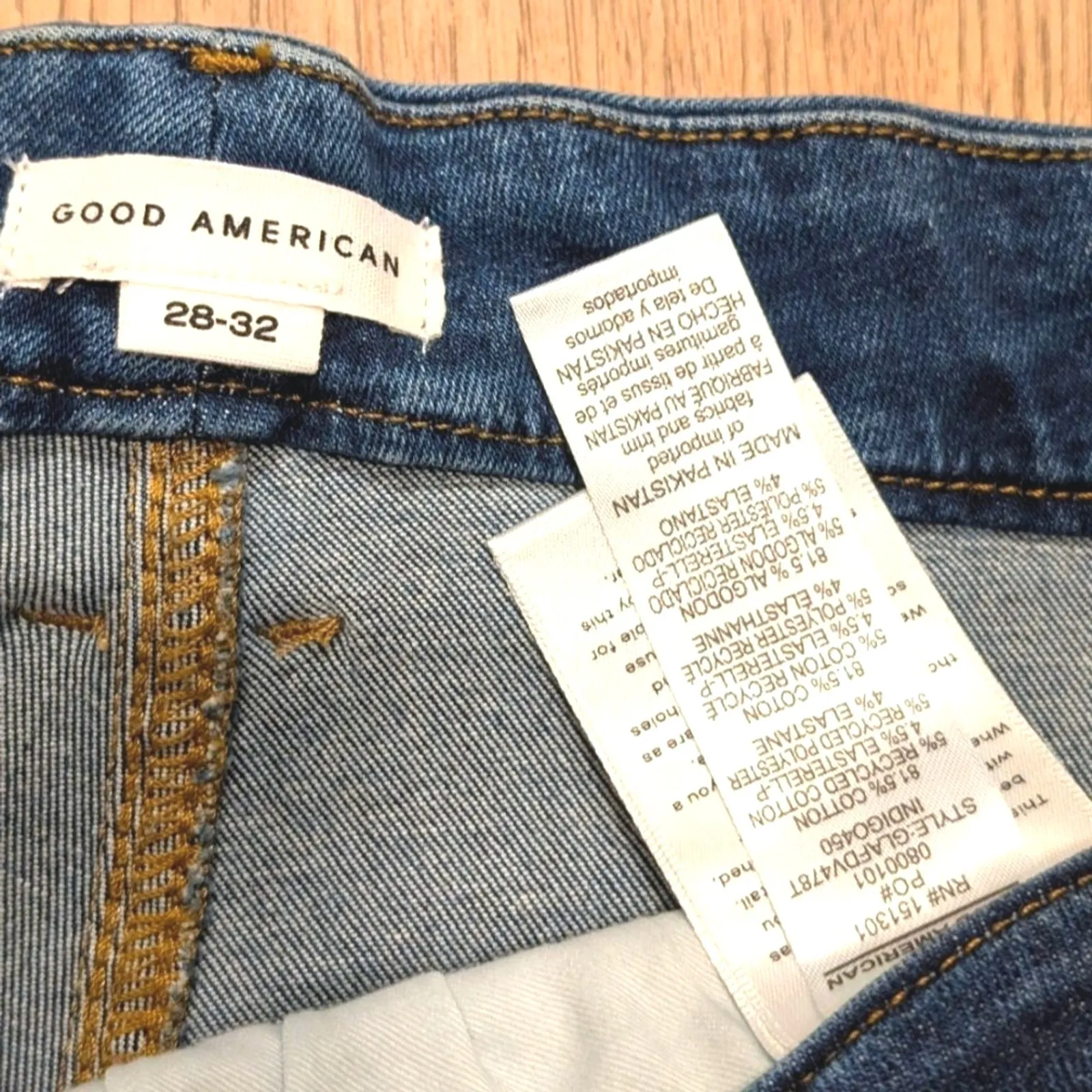 NEW Good American Always Fits Plus Size 28-32 Legs Skinny Jeans Stretchy NWT - Image 7