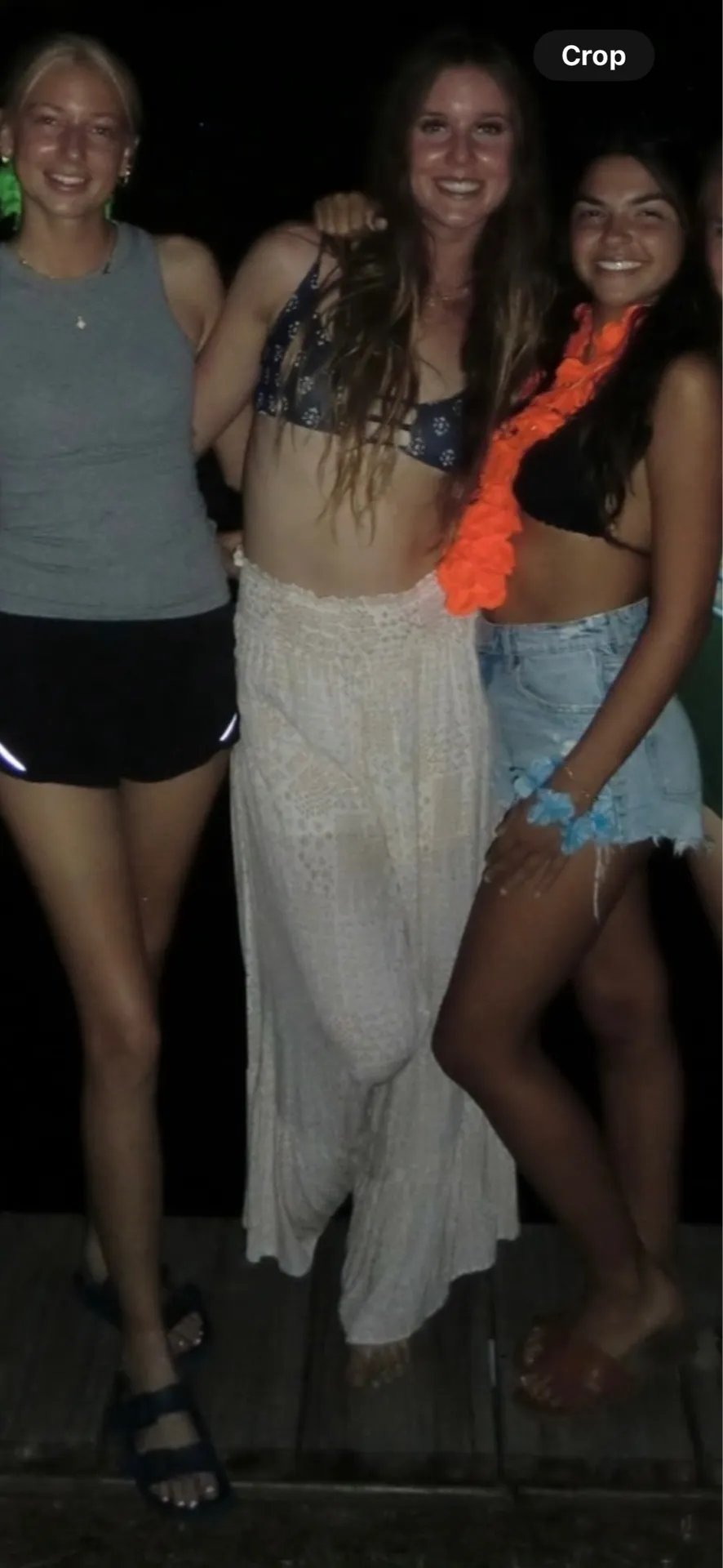 Flowy patterned pants White Size M - Image 2