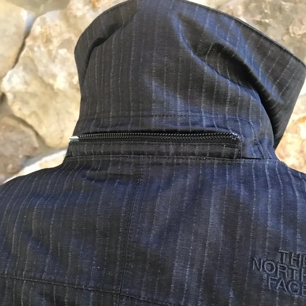 North Face Full Zip Black Winter Quilted Lined Jacket Women's Size Small - Image 6