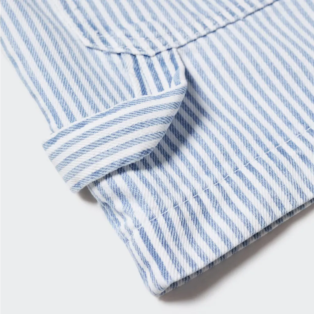 NWT Mango Striped denim mini-skirt - Image 6