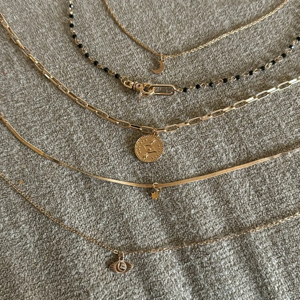 Urban Outfitters Evil Eye Celestial Isley Layered Necklace Set - Image 3