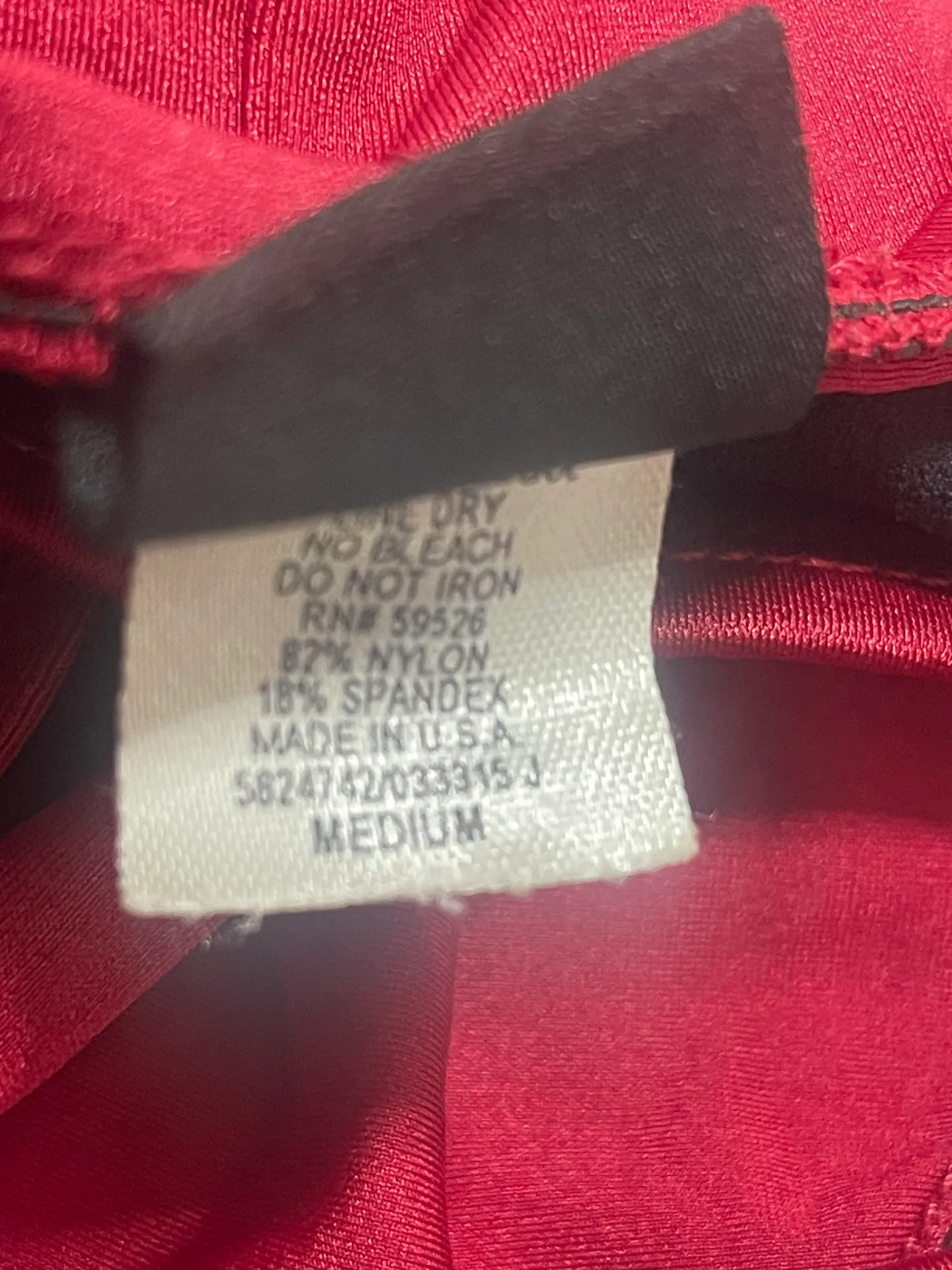 Bebe Two Piece Bikini Red - Image 9