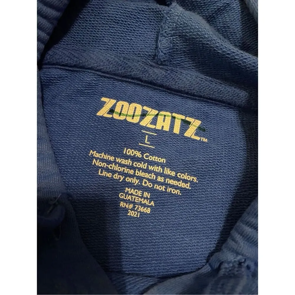 Nwt Zoozatz University Of Florida Gators Cropped Hoodie Sweatshirt Sz Large - Image 7