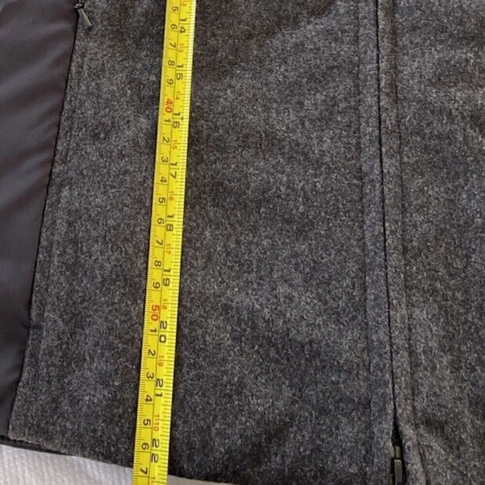 Pendleton Womens Insulated Urban Wear Jacket Sz S Faux Fur Hooded Wool - Image 8