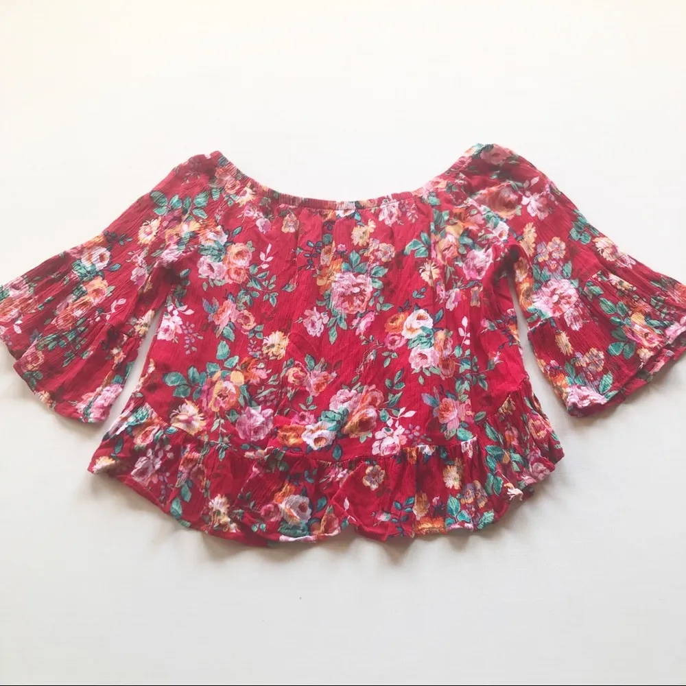 show me your MUMU Floral Top - Image 6