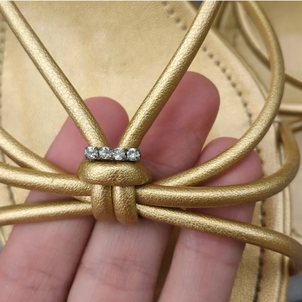 Delicious Open Toe Strappy Heel Sandals Size 9 - Image 4