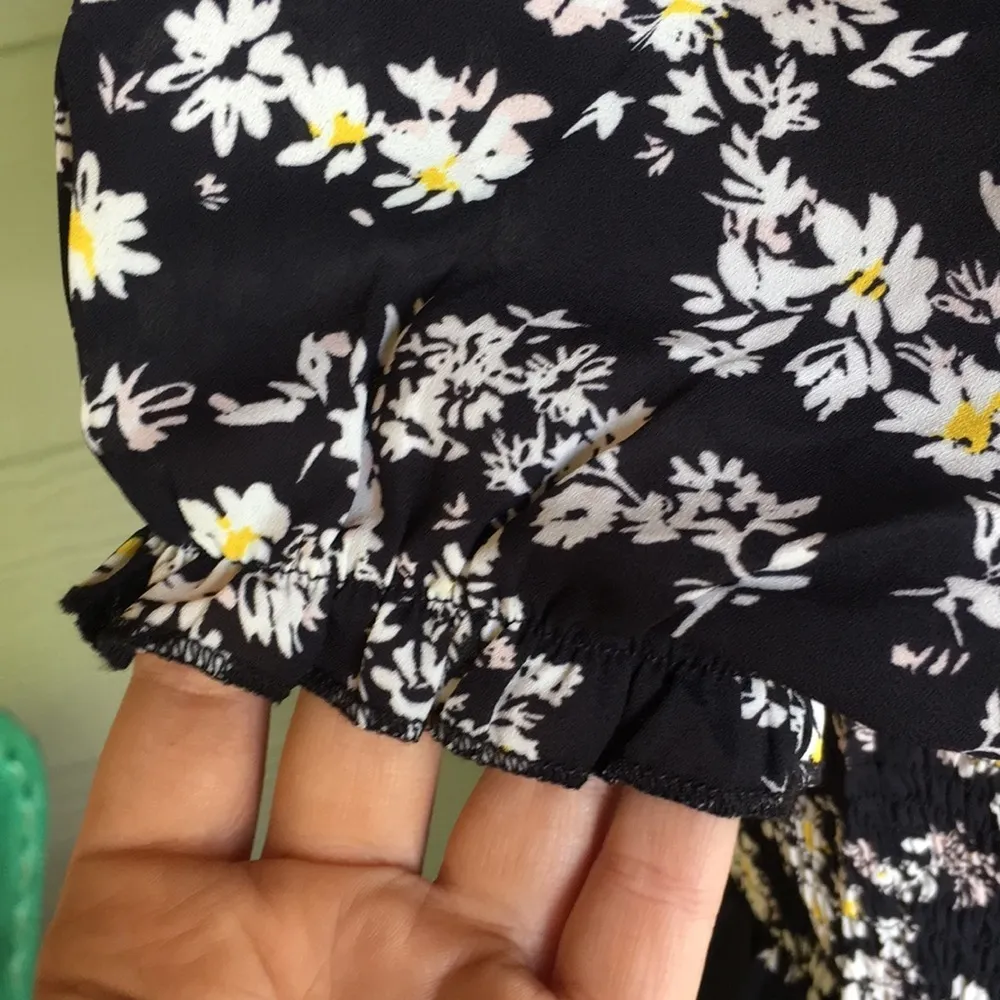 4SI3NNA “Camden” Floral Midi Dress Size XL - Image 8