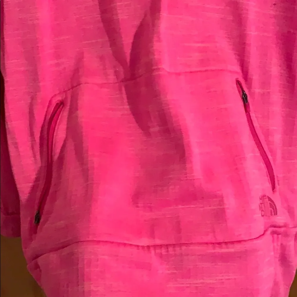 Pink north face running/rain jacket - Image 2
