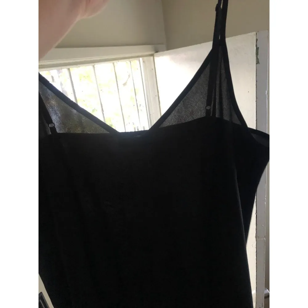 Guess black night slip dress linguerie sz 10 - Image 3