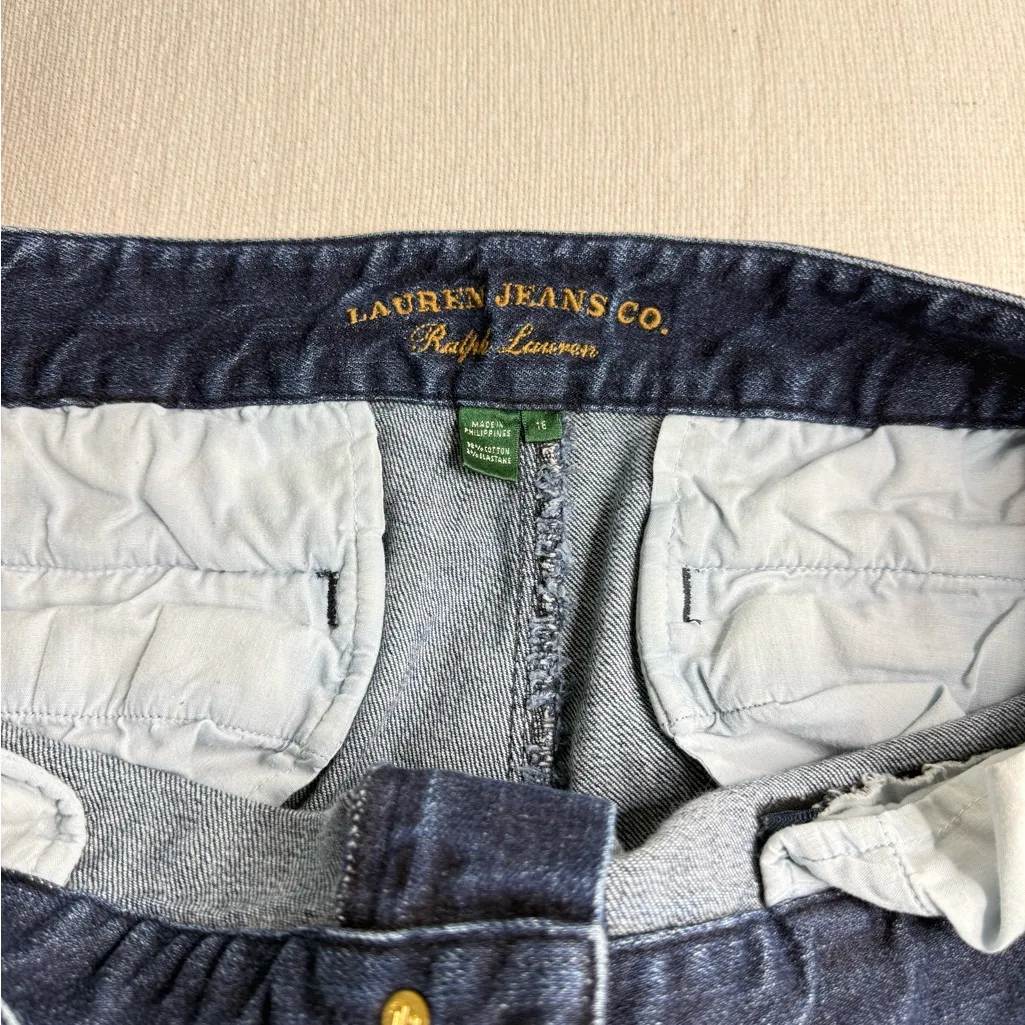 Ralph Lauren Navy Ankle Jeans - Image 8
