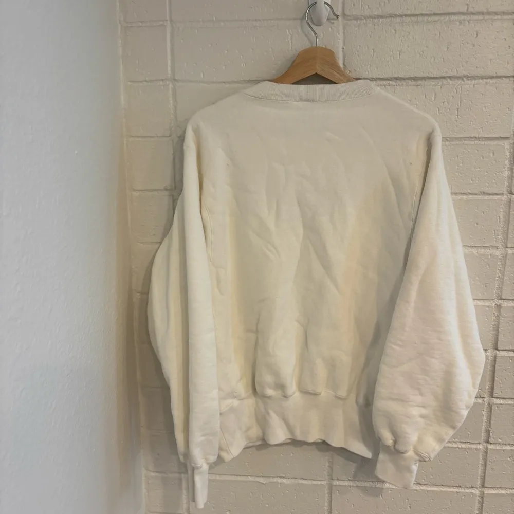 Vintage shirtique cal Berkeley white pullover sweater Size M - Image 3