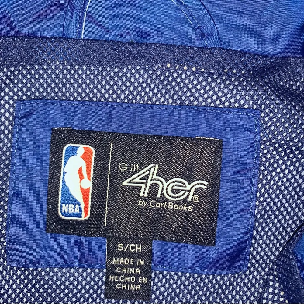 NBA G-III 4Her by Carl Banks Blue New York Knicks Winning Shot Full-Zip Jacket - Image 5