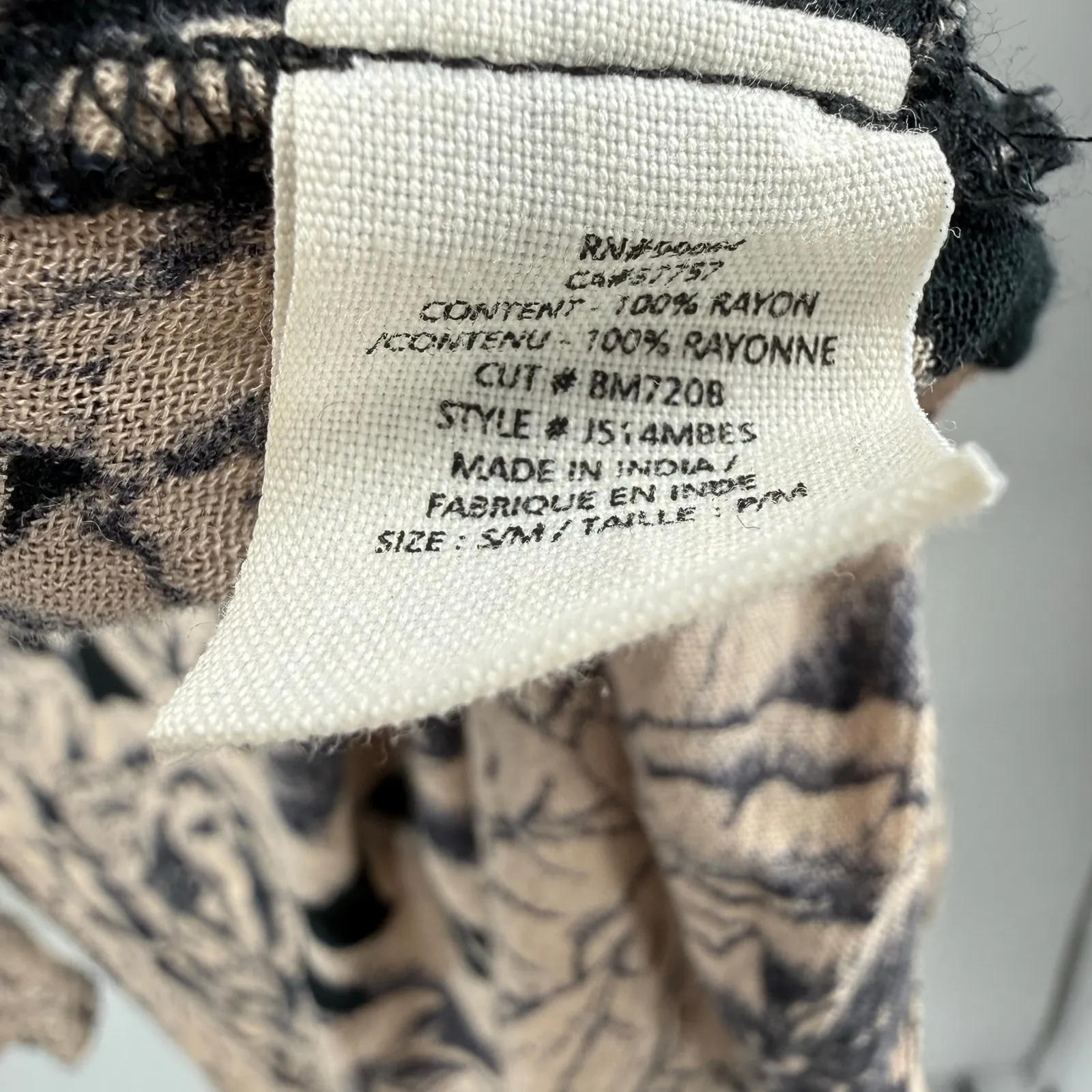 Billabong Women's Size Small/Medium Best Birds Kimono Top Black Open Cardigan - Image 14