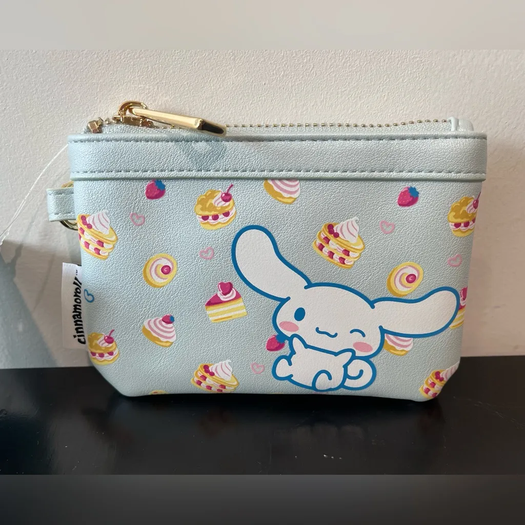 Sanrio Cinnamoroll Cupcake Coin Purse Blue - Image 3