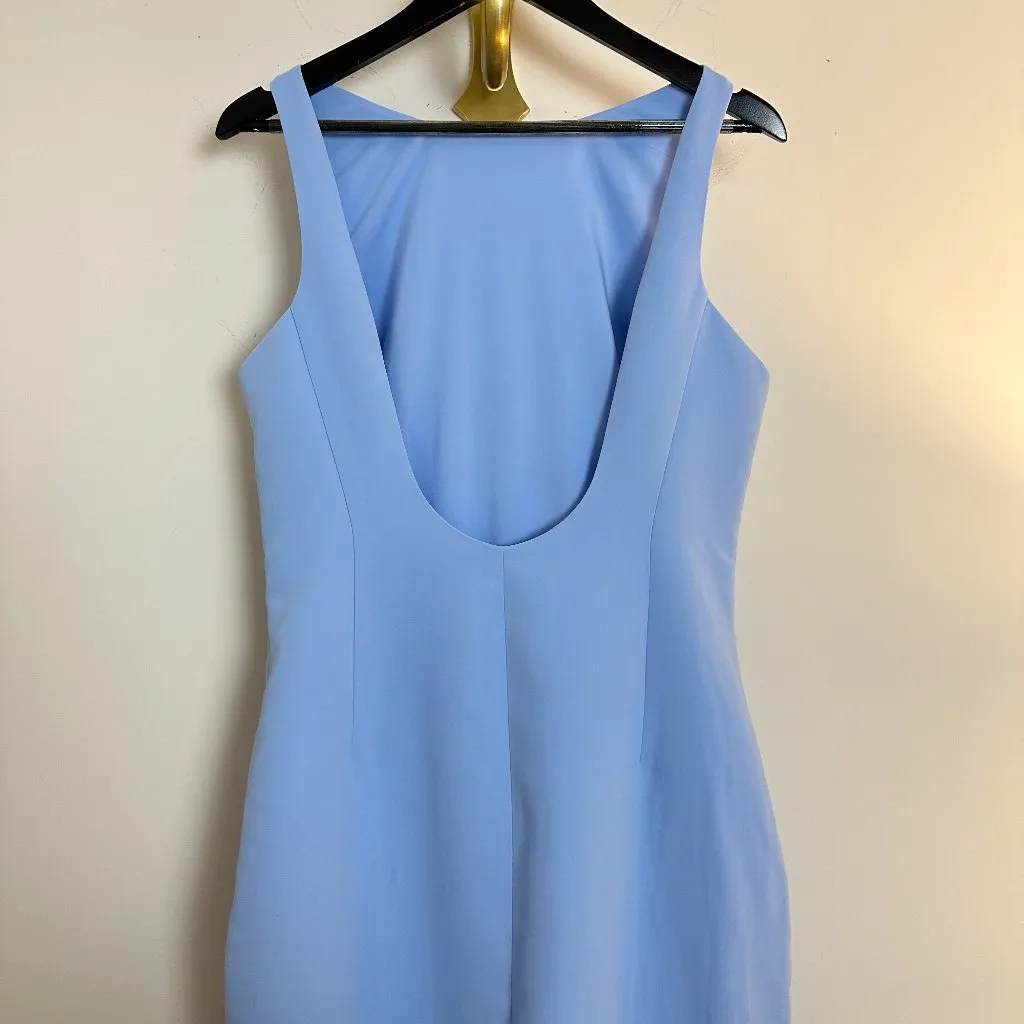AMANDA UPRICHARD Marbella Maxi Dress in Baby Blue Size X-Large - Image 7