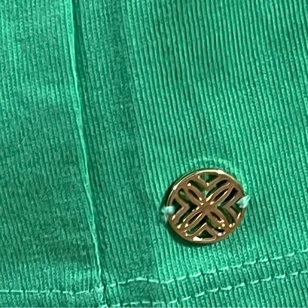 Lilly Pulitzer Green Clairmont Ric Rac Trimmed Knit Top - Image 6