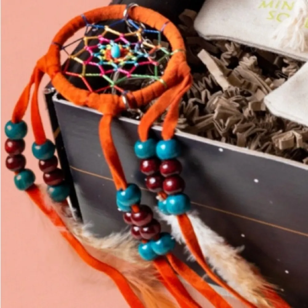 DREAM CATCHER KEYCHAIN Orange - Image 4