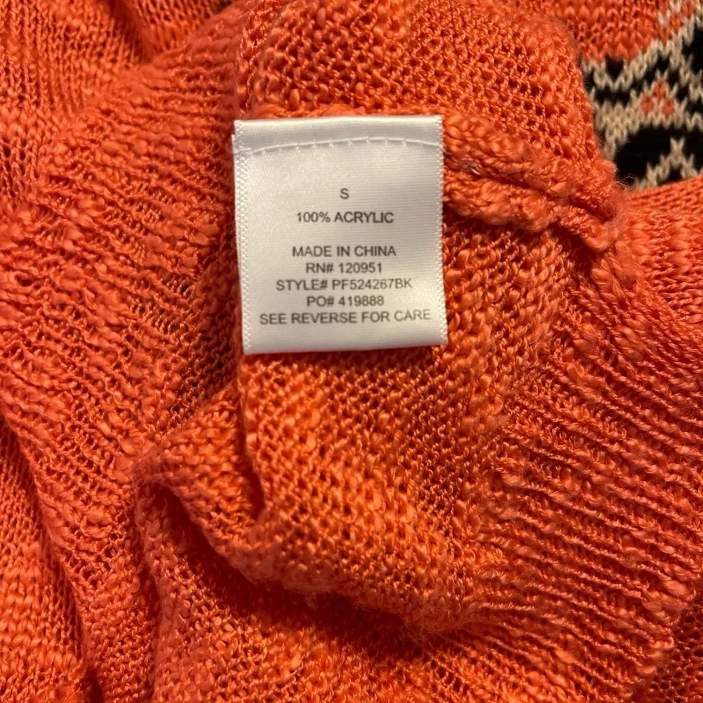 Pink Rose salmon colored antlered deer cute “ugly Christmas sweater” in Size S. - Image 6