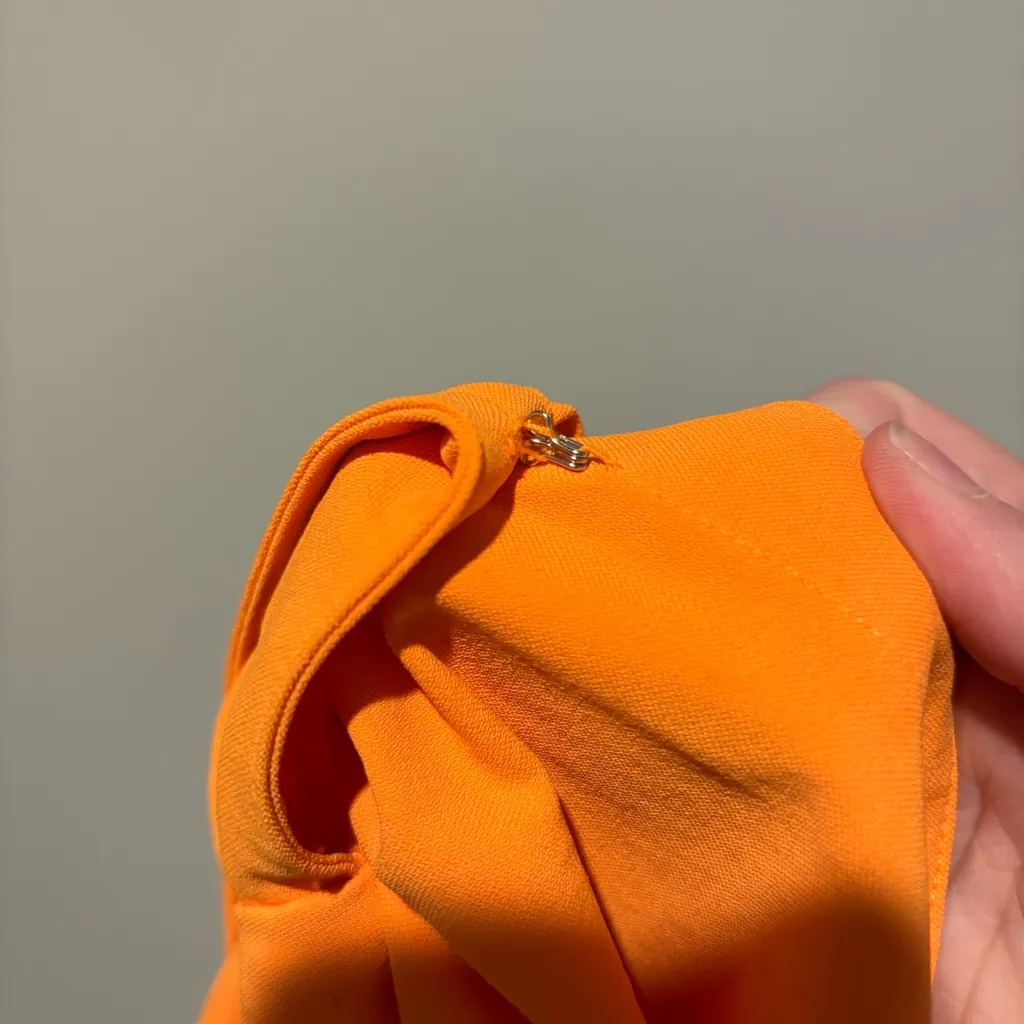 CINQ À SEPT Mckenna Twisted Sleeveless Blouse In Orange Medium - Image 8