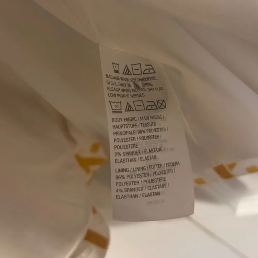 Dennis Basso Womens Jacquard Knit Button-Front Quilted Jacket - Gold/White (22W) - Image 7