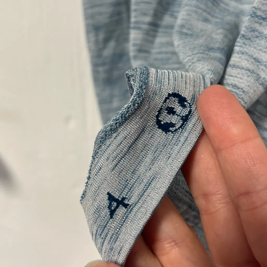 Lululemon SwiftlyTech Racerback Tank Heathered Teal space Dye  size 4 - Image 3