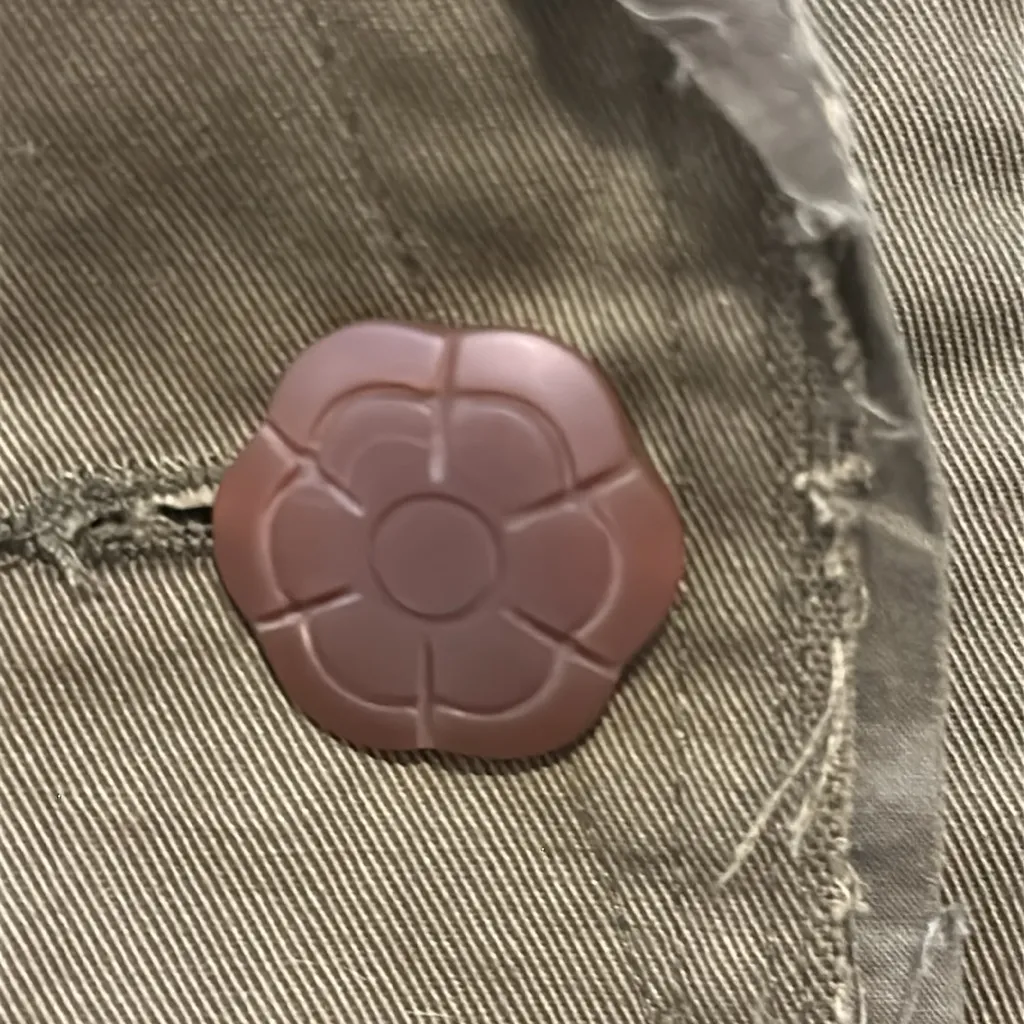 SOUL REVIVAL Bird Embroidered Jacket Size Medium‎ Green - Image 5