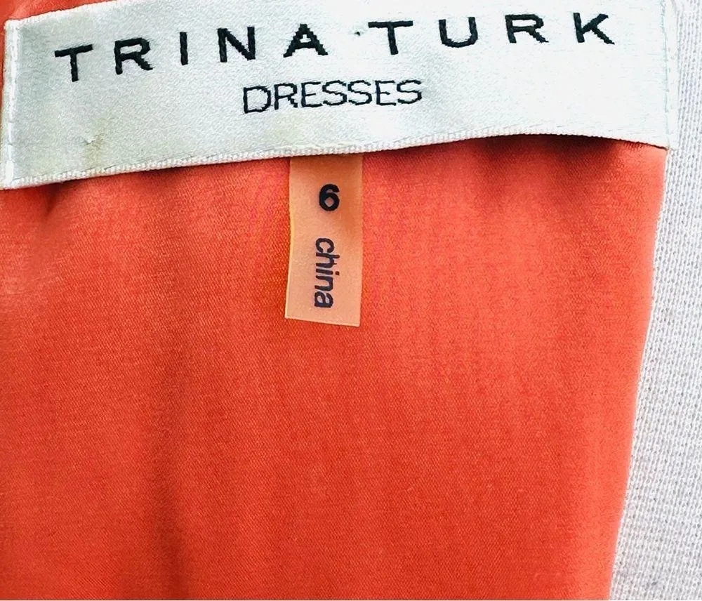 Trina Turk Sleeveless Cocktail Dress with Embellishments - Image 15