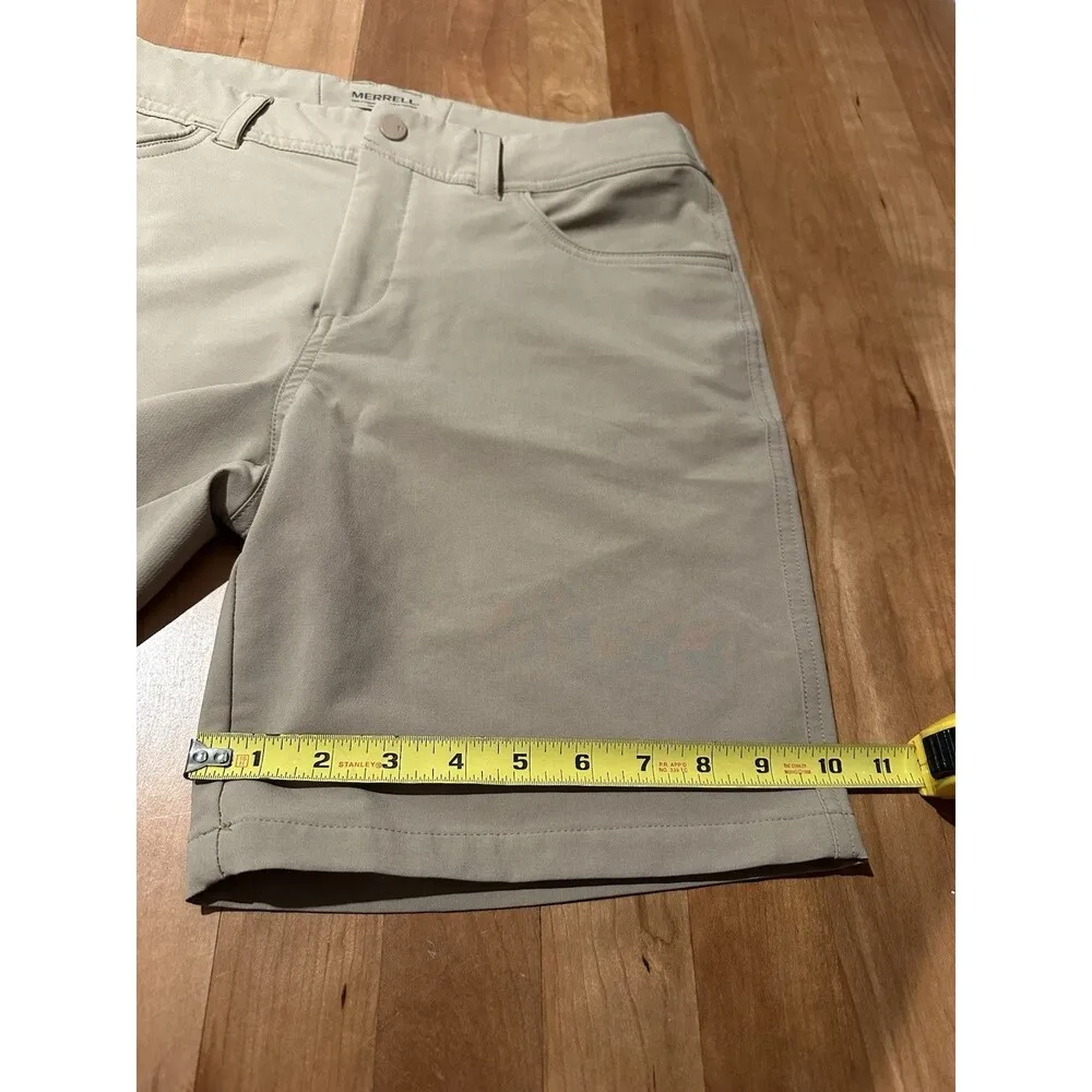 Merrell Women's Size 6 Outdoor Short Hiking Adventure Casual Bermuda Tan - Image 9
