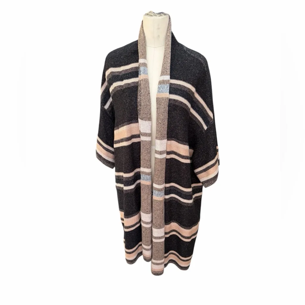 Vince Multicolor Striped Cardigan cashmere and wool - Image 3