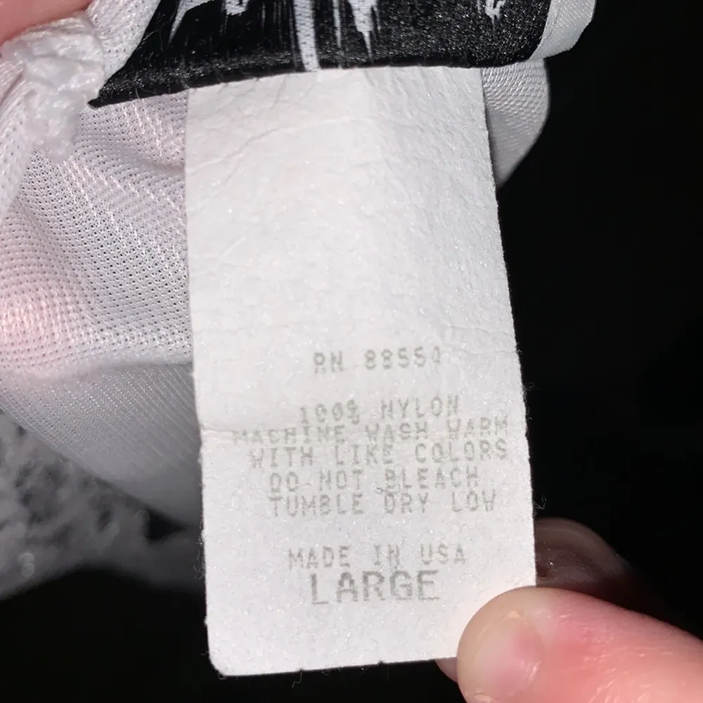 Metropolitan white nylon lace slip shirt Size L - Image 6