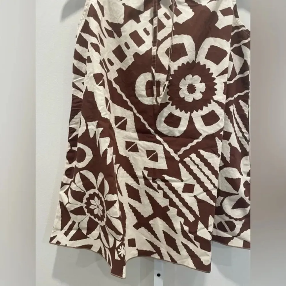 BDG Eva Tie-Front‎ Ruched Strap Trapeze Mini Dress Size XS - Image 5