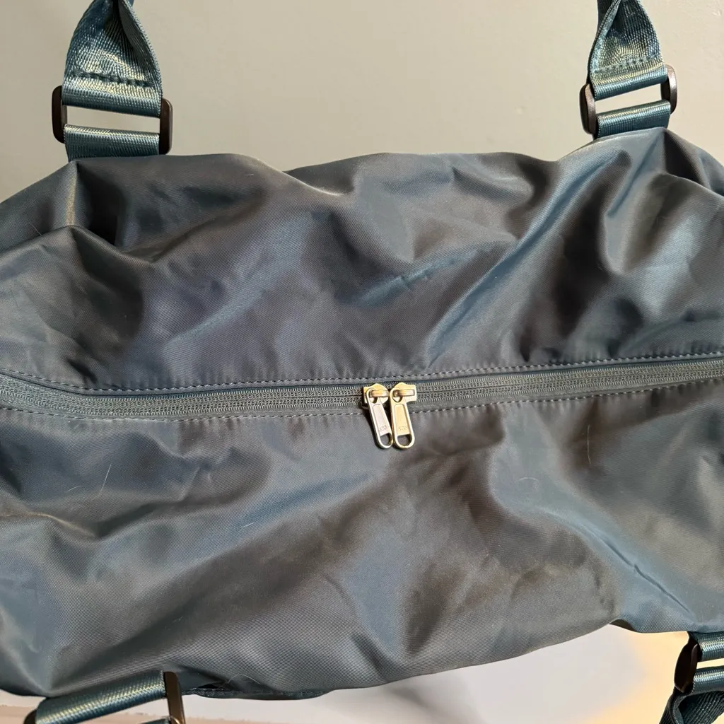 Floless Workshop Sky Blue Duffle Bag by Camill Emma - Image 5