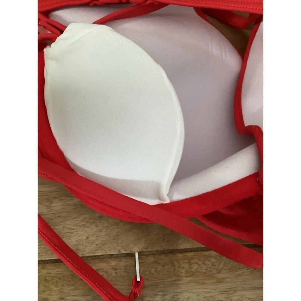 Seafolly New.  red bikini. USA 8. Retails $169 - Image 12