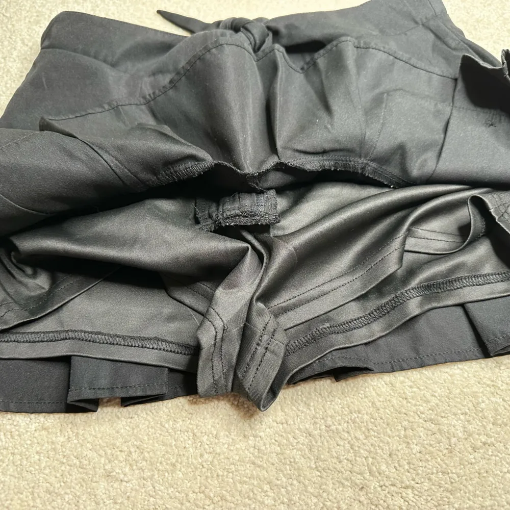 SHEIN Black Skorts Pleated Cargo Skort - Image 5