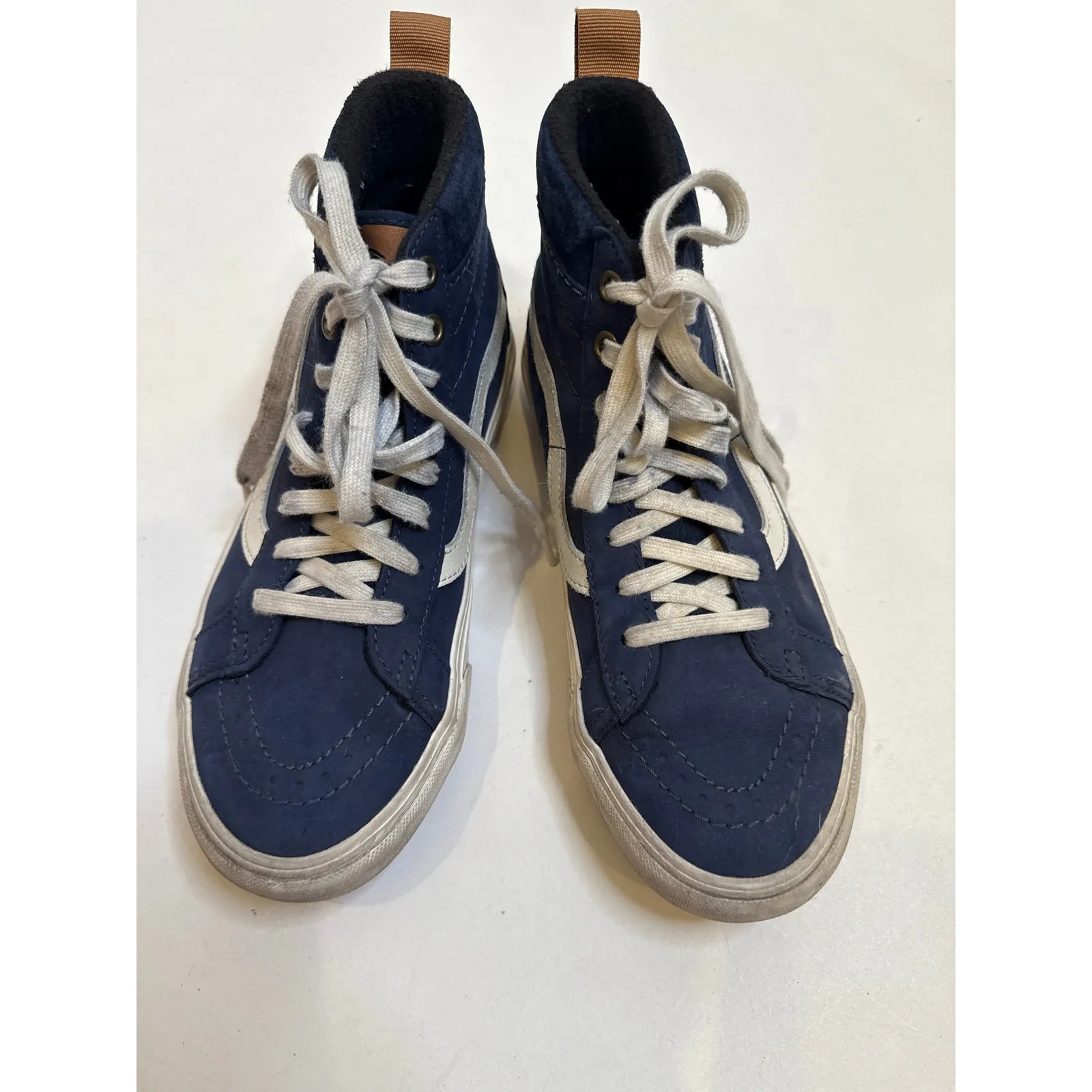 Vans SK8 Hi MTE-1 Nubuck Navy Blue Unisex High Top Men Sz 6.5/Women Sz 8 EUC - Image 11