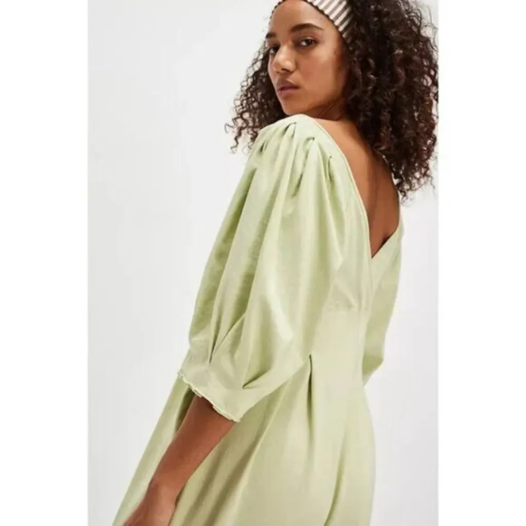 FREE PEOPLE Lotta Love Romper in Aloe Wash Size Small NWT - Image 10